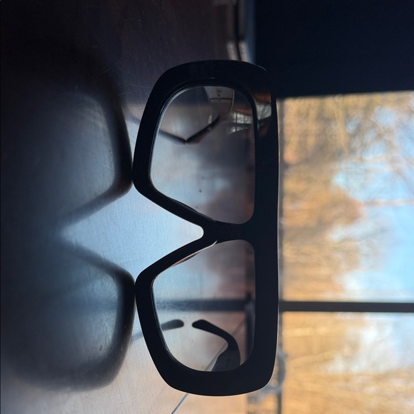 Celine Accessories - Celine Black Oversized Sunglasses EUC